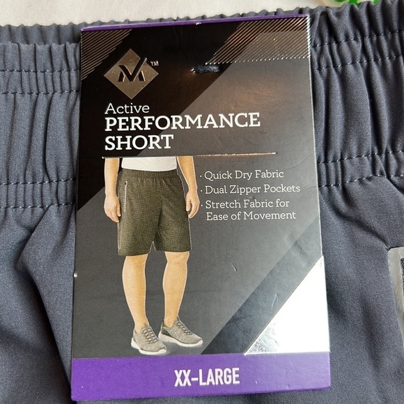 𝅺Active performance shorts Quick dry two side zipper p pockets XXL - Picture 4 of 8